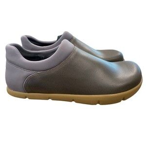 Kalso Earth Shoes Mana Slip On Grey Leather Men 11